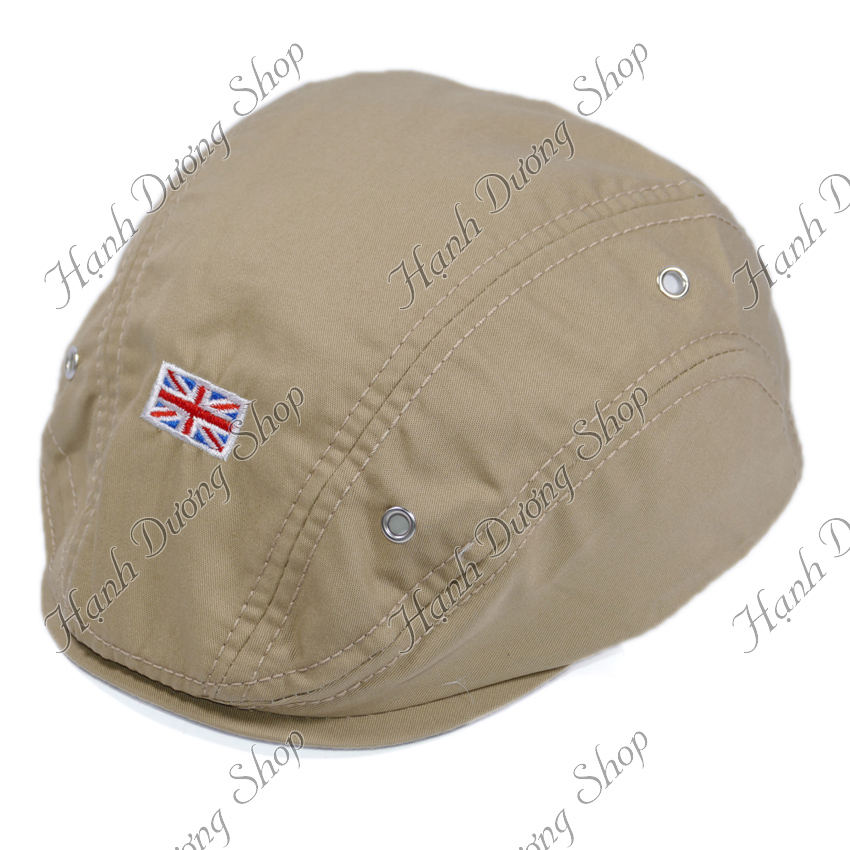 Nón beret mỏ vịt cho bé yêu dành cho bé từ 1 đến 3 tuổi mũ lưỡi trai mỏ vịt được thêu logo lá cờ cực xinh - Hạnh Dương