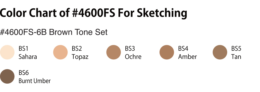 Bút Vẽ Kĩ Thuật Marvy 4600 - Màu Nâu