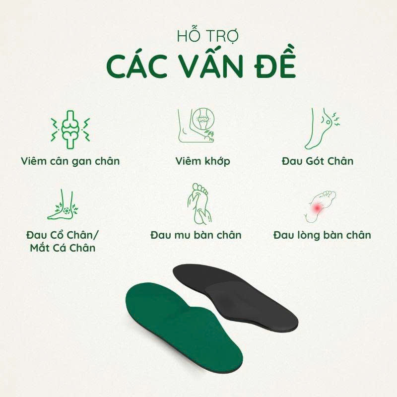 Lót giày giảm chấn cho giày công sở Spenco Arch Full - giảm áp lực cho chân khi đi nhiều, đứng lâu