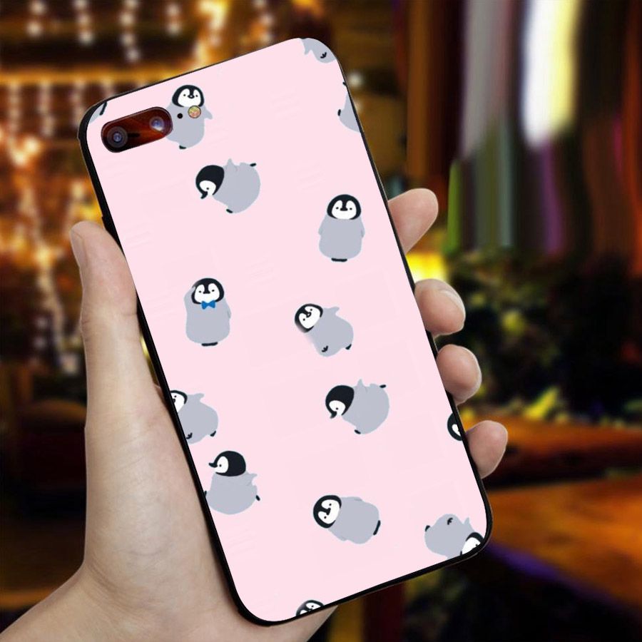 Ốp lưng cứng viền dẻo dành cho điện thoại iPhone 7 Plus / 8 Plus - mông to MS MONG007