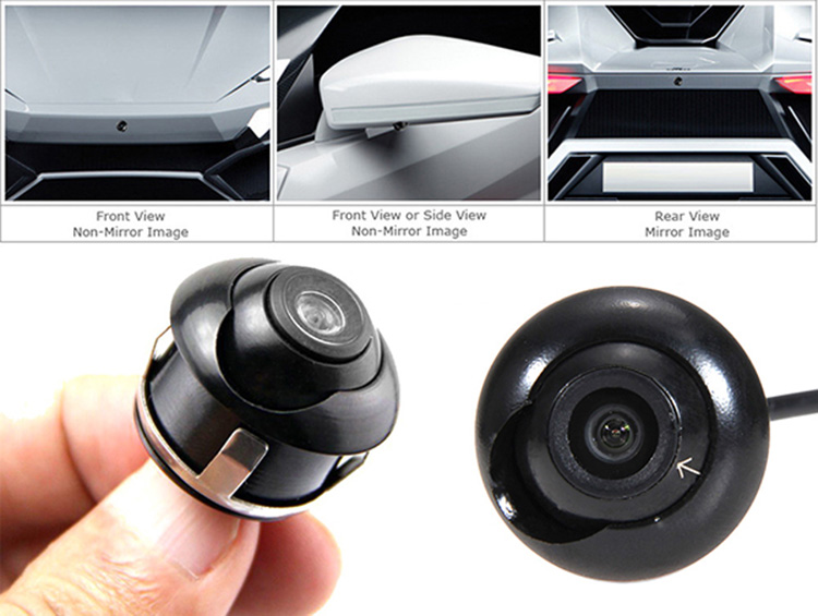 Camera Cạp Lề Gương Chiếu Hậu Cho Xe Hơi (Camera Lùi)