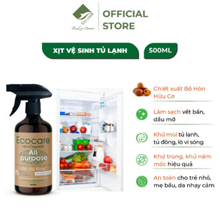Nước xịt lau bàn ăn hữu cơ Bồ hòn tinh dầu Quế 500ml