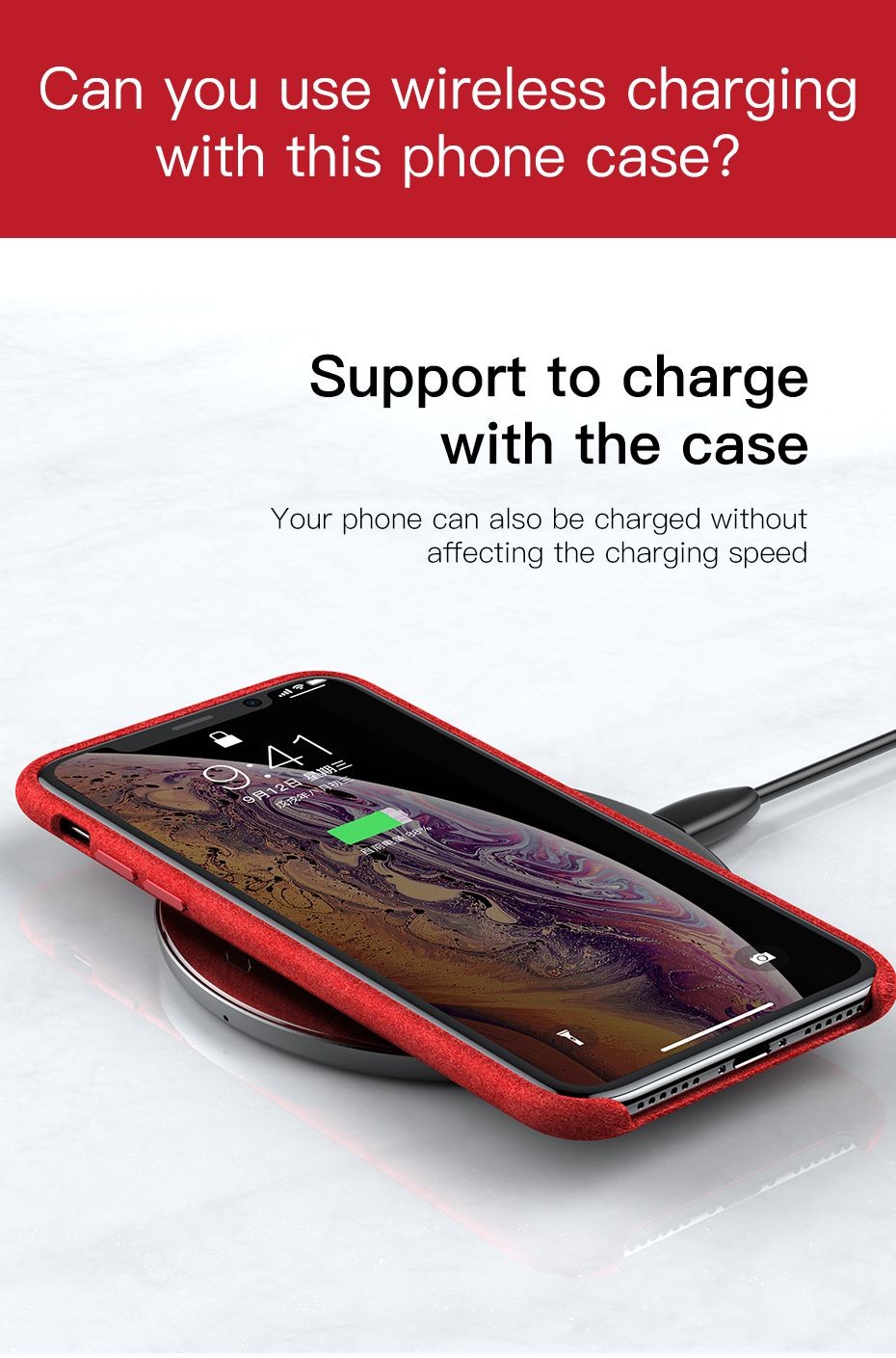 Ốp lưng bọc vải siêu mịn, chống trầy xước Baseus Original Super Fiber Case cho iPhone XS Max (New Model) - Hàng chính hãng