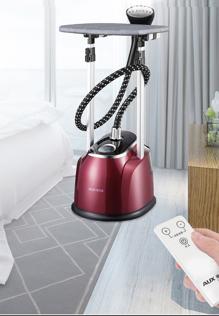 Aux (AUX) remote control steam hang hot machine household electric iron 2.5L double pole can be reclining 10 file temperature control ironing machine AGS-698