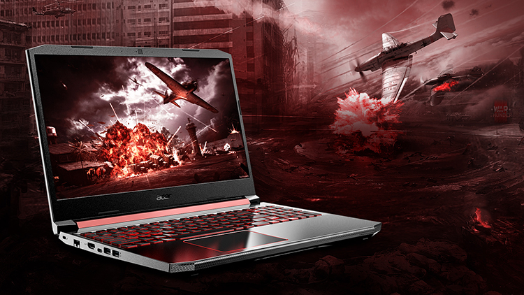 Laptop Acer Nitro 5 AN515-54-778L NH.Q59SV.016 Core i7-9750H/ GTX 1650 4GB/ Win10 (15.6 FHD IPS 144Hz) - Hàng Chính Hãng
