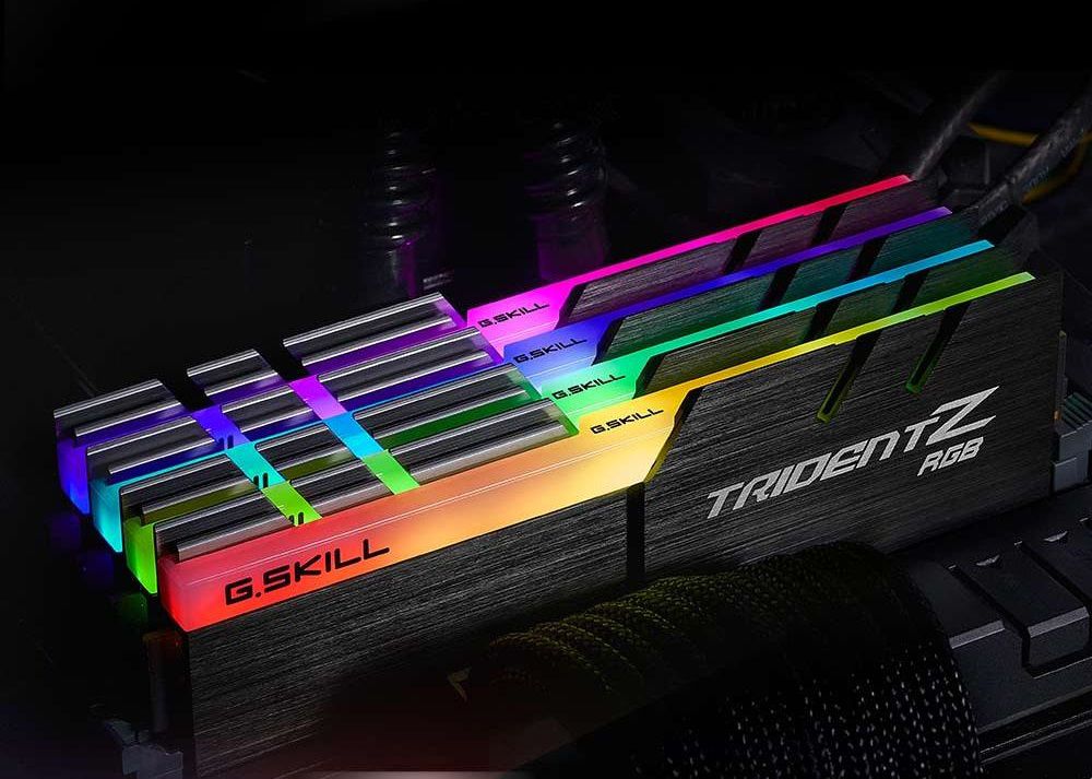RAM Gskill Trident Z RGB 16GB (2x8GB) DDR4 Bus 3000Mhz