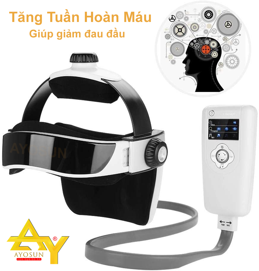 máy massage đầu ayosun full hà quốc [ chính hãng ] [ cao cấp ] [ tốt nhất ] 3