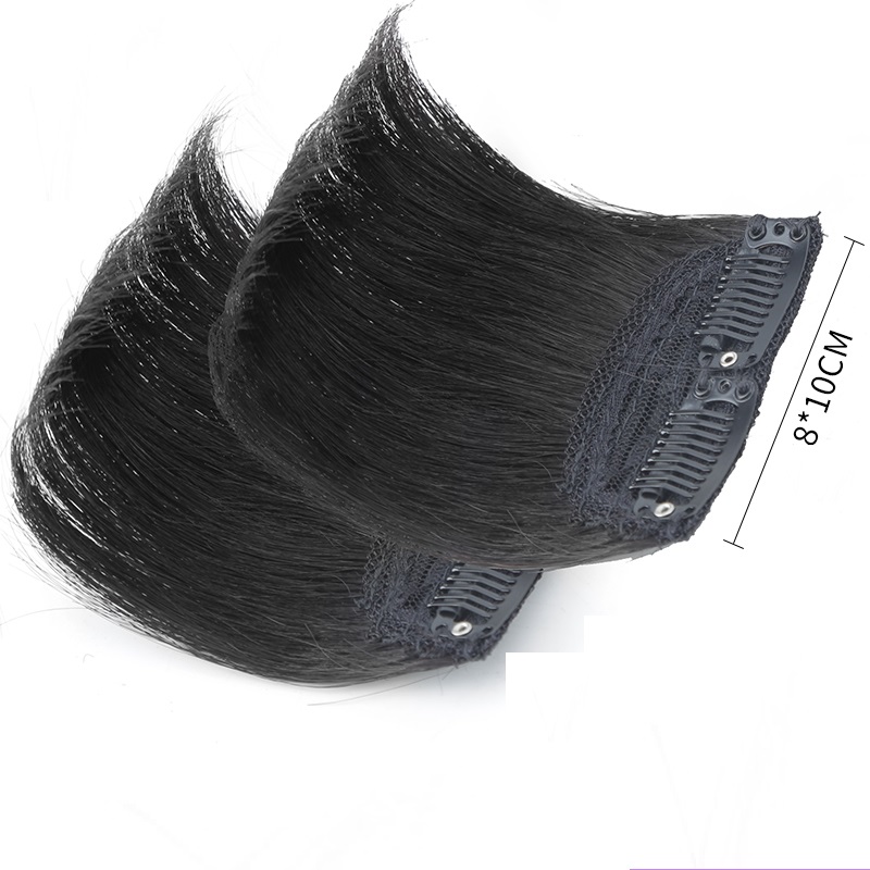 Tóc giả nữ kẹp phím phồng ngắn K04, kẹp phồng chân tóc