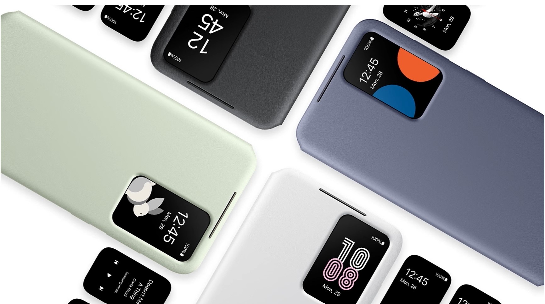 Bao da Smart View Wallet Case samsung S24 Ultra -Hàng Chính hãng