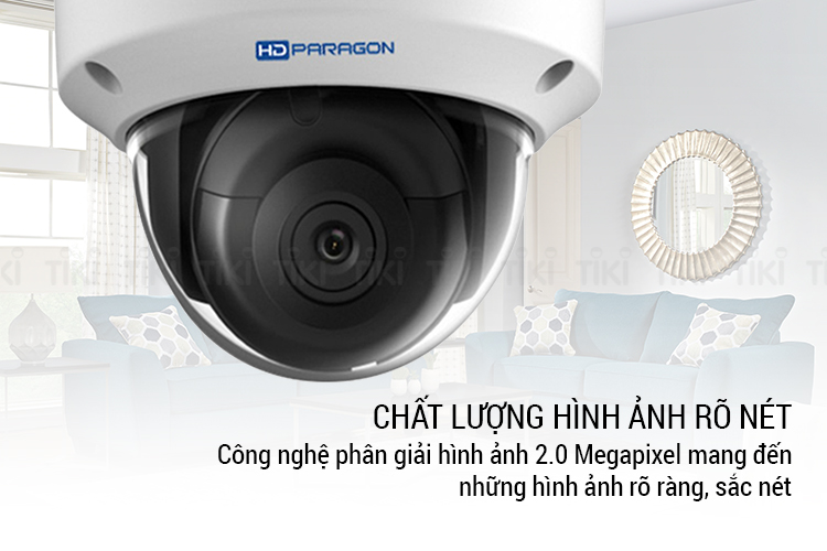 Camera Quan Sát IP HDPARAGON HDS-2123IRA 2.0 Megapixel - Hàng Nhập Khẩu