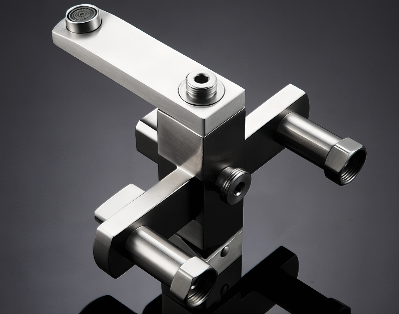 Bộ sen cây tắm KG38 dùng cho nóng lạnh nước mạnh êm, cao cấp dễ sử dụng chất liệu inox304 - Hàng chính hãng