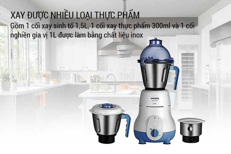 Máy xay đa năng PHILIPS HL1643 (Hàng Nhập Khẩu)