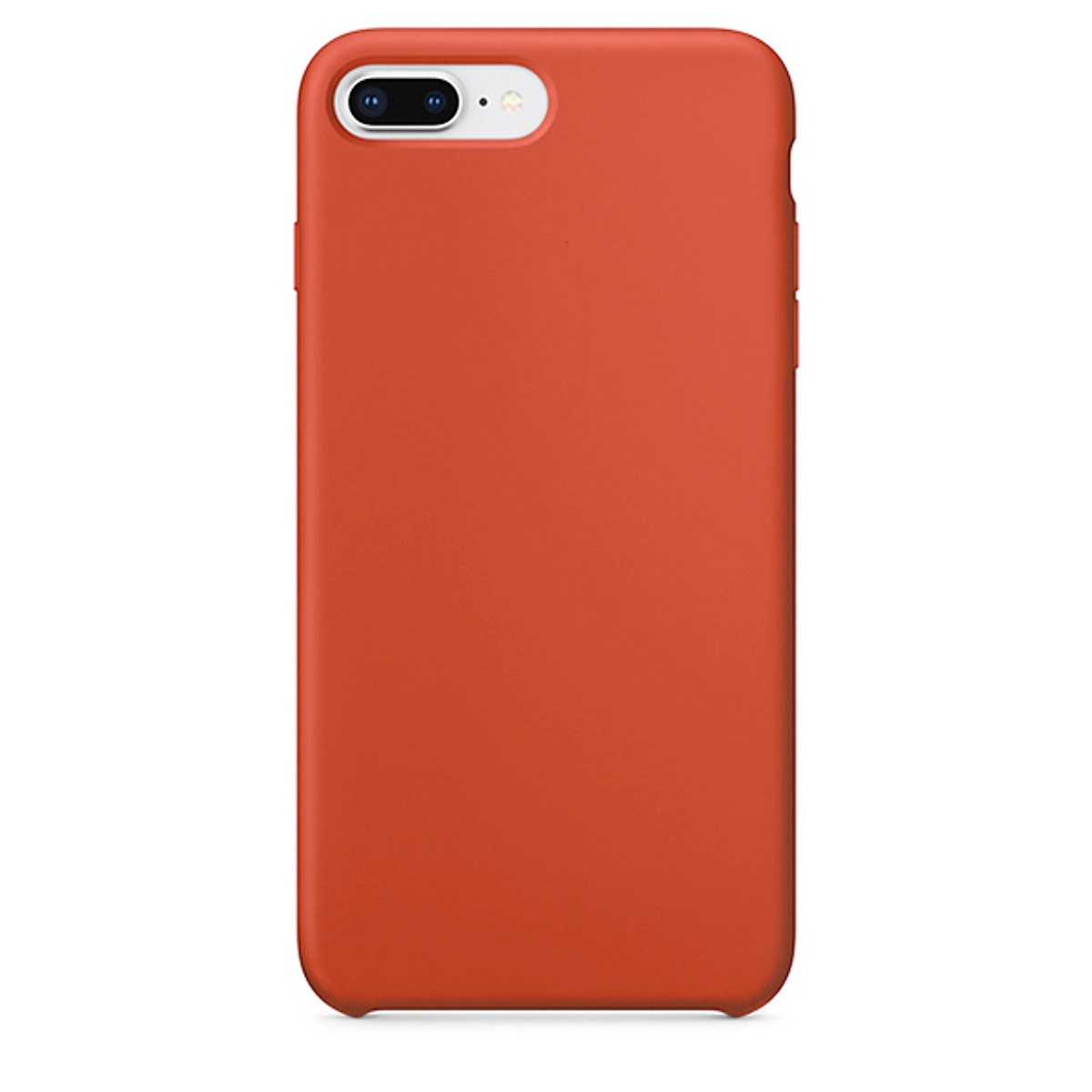 Ốp lưng silicone case cho iPhone 7 Plus/ 8 Plus chống sốc chống bám bẩn có lớp nhung lót mặt trong chống trầy xước điện thoại - Hàng chính hãng 