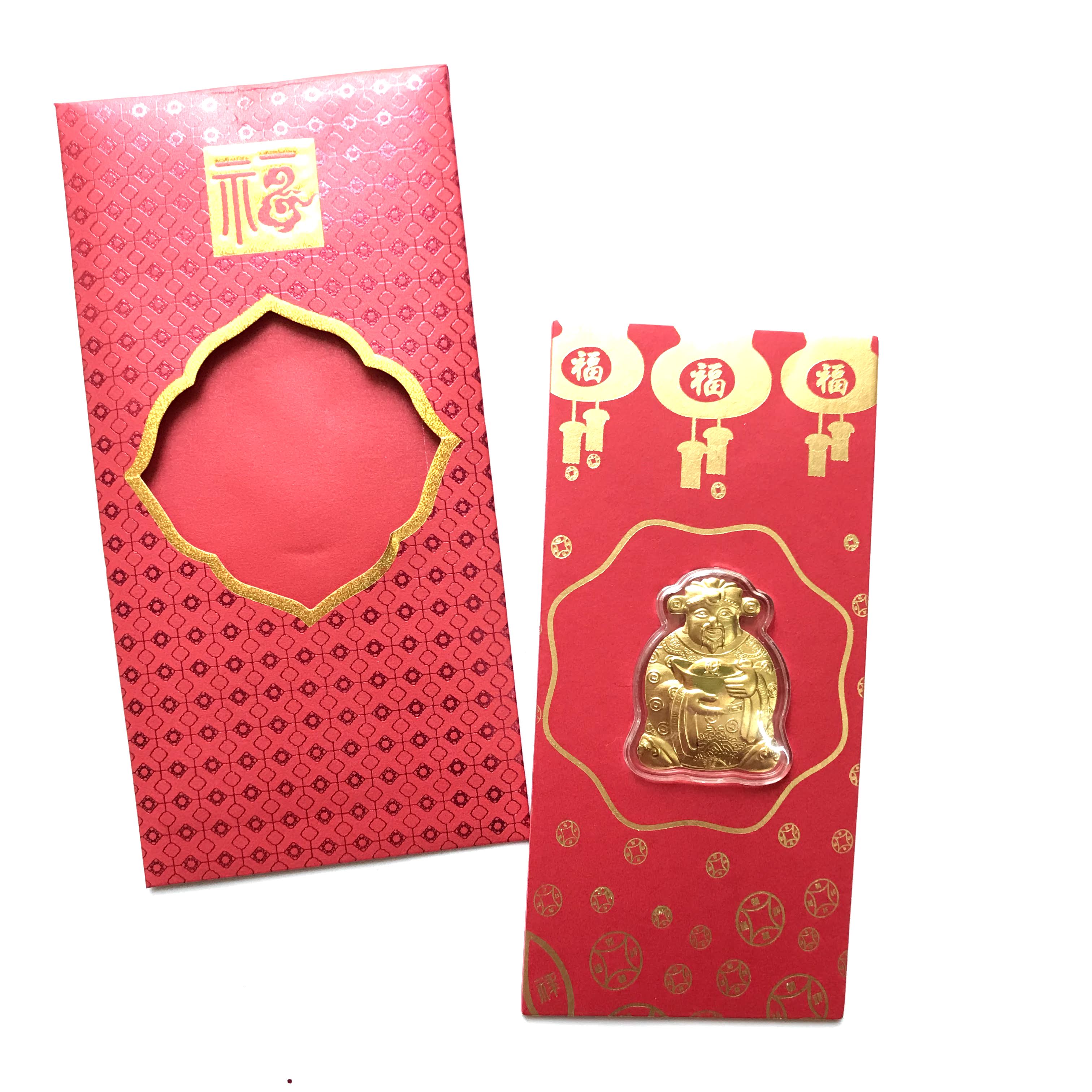 Bao lì xì thần tài vip Hong Kong món quà mang ý nghĩa tài lộc may mắn đầu năm 2020