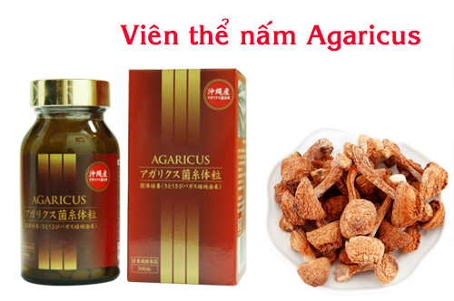 Combo Viên Uống Okinawa Và Viên Thể Nấm Agaricus Mycelia Của Kanehide Bio Nhật Bản Phòng Và Hỗ Trợ Điều Trị Ung Thư, Nâng Cao Đề Kháng, Hệ Miễn Dịch Cho Cơ Thể.