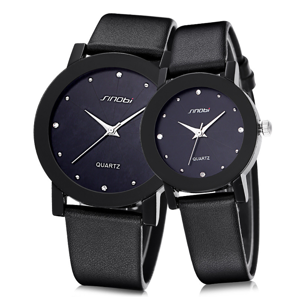Đồng Hồ Nam Dây Da Sinobi 98KN1 4