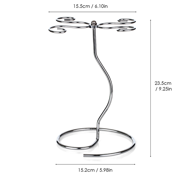 Red Wine Glass Drying Rack Glass Rack 4 Wine Glass Stemware Storage Display Rack Stand Free-standing Wine Glass Holder
