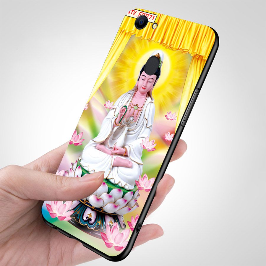 Ốp điện thoại kính cường lực cho máy Oppo F5 - Tôn giáo MS TGIAO001