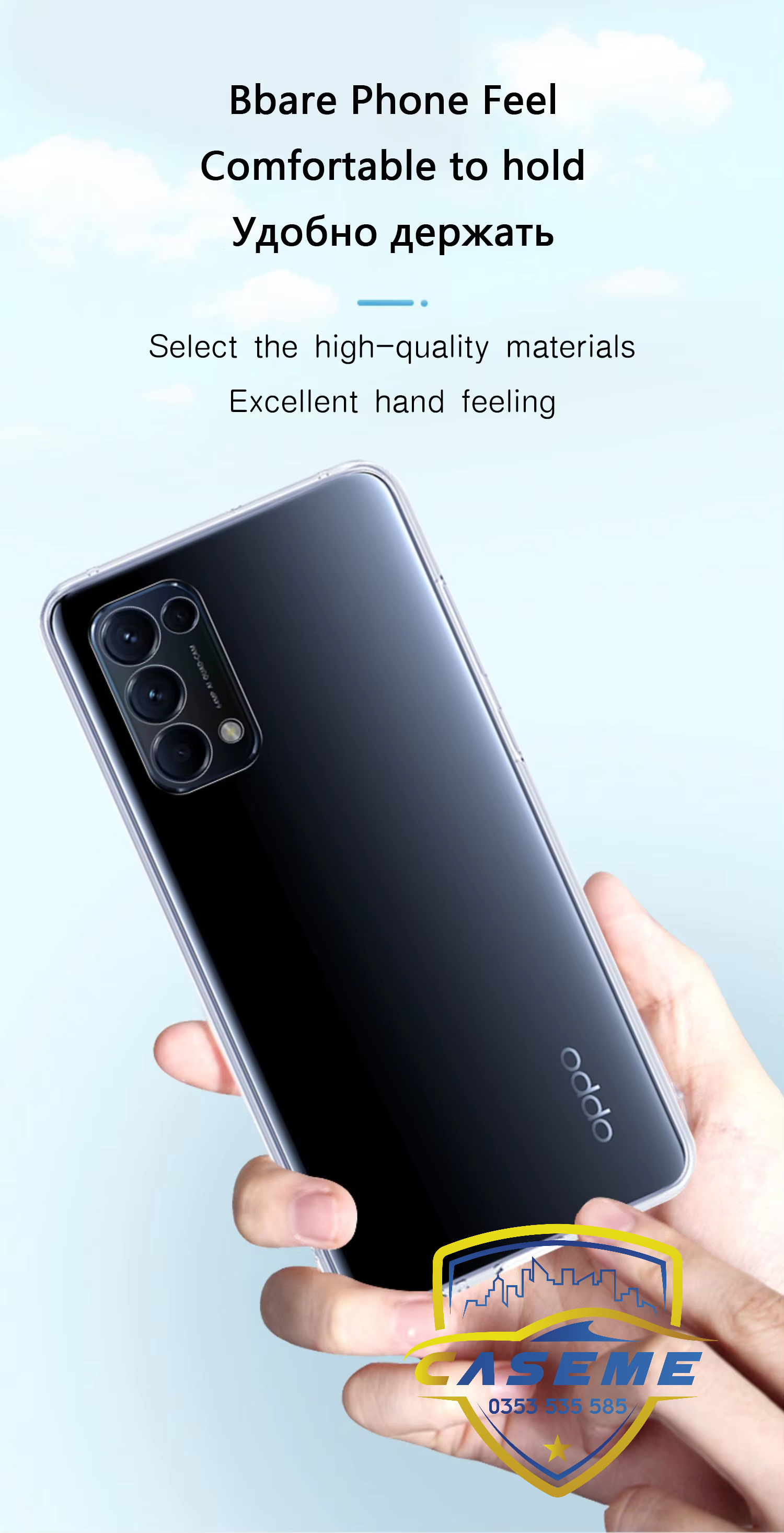 Ốp lưng dành cho OPPO Reno5 silicon TPU dẻo trong suốt dày dặn chống sốc, chống xước cao cấp - Hàng chính hãng 