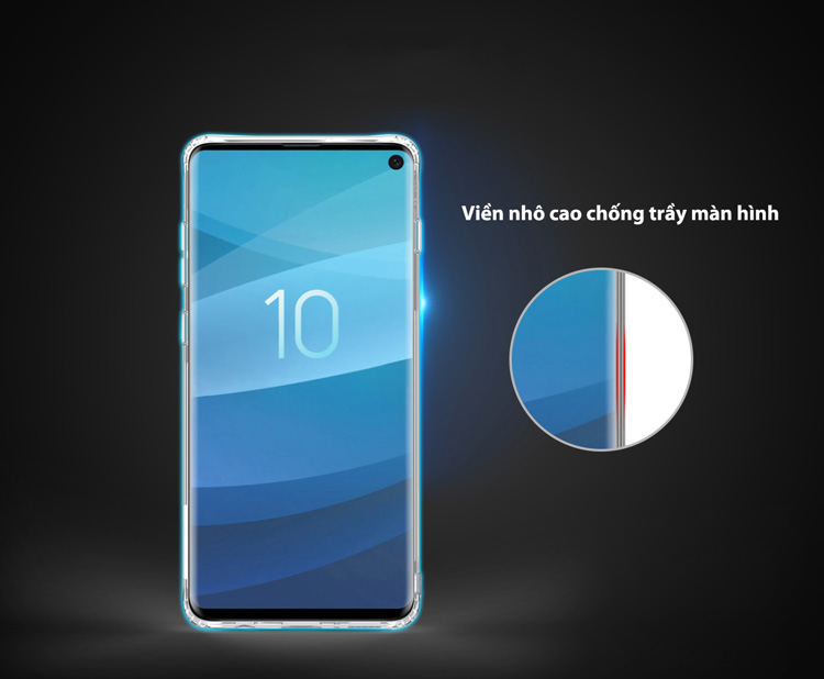 Ốp lưng Samsung Galaxy S10 Nillkin TPU Nature