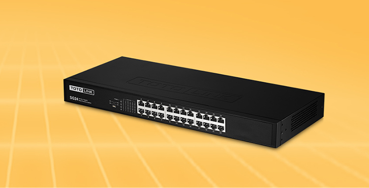 TotoLink SG24D - Switch 24 Cổng Tốc Độ Gigabit - Hàng Chính Hãng