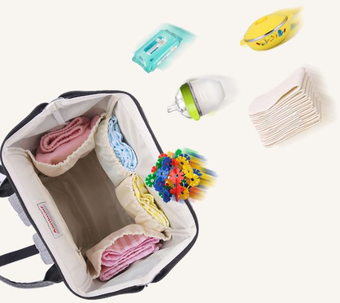 Balo Đa Chức Năng Cho Các Bà Mẹ Aardman HY-1706