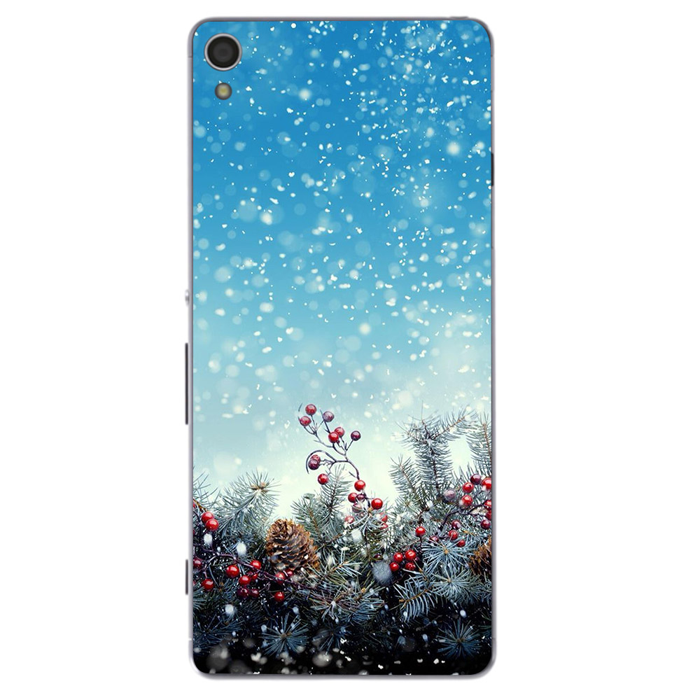 Ốp lưng cứng viền dẻo dành cho điện thoại Sony Xperia XA Ultra - Giáng sinh an lành ấm áp MS GSANAA025