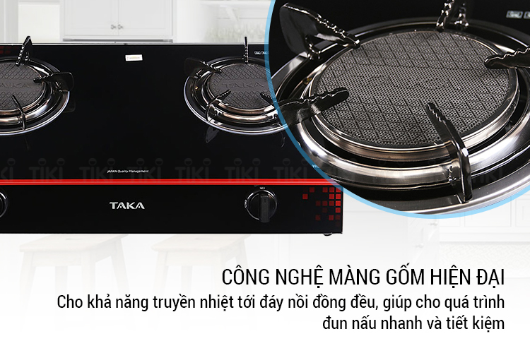 Bếp Gas Dương Hồng Ngoại Taka HG5 - Hàng chính hãng