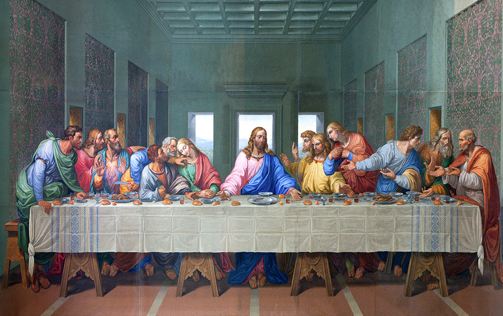 Bộ tranh xếp hình cao cấp 1000 mảnh – The Last Supper (50x80cm)