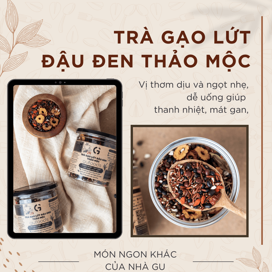 Bánh gạo lứt mầm ST25 GUfoods - Giàu chất xơ và GABA tự nhiên, Không chiên dầu, Không đường, Lành mạnh, Phù hợp Eat clean, Ăn vặt healthy, Thực dưỡng, Tập Gym, Thuần chay