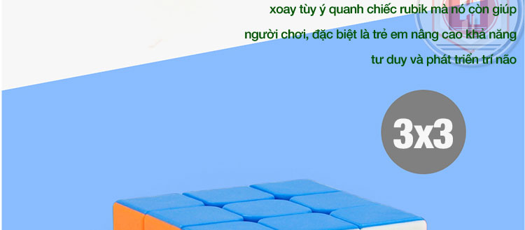 Đồ Chơi Trí Tuệ HT SYS RUBIK CUBE 2x2x2, 3x3x3, 4x4x4 - Khối Lập Phương Xoay Lắp Ghép Cho Bé - Bản Cao Cấp