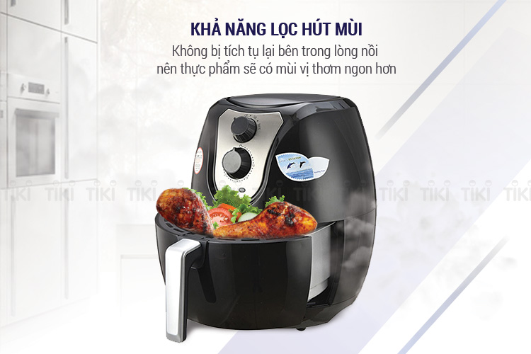 Nồi Chiên Không Dầu Perfect GLA-609B (4L)