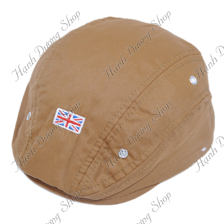 Nón beret mỏ vịt cho bé yêu dành cho bé từ 1 đến 3 tuổi mũ lưỡi trai mỏ vịt được thêu logo lá cờ cực xinh - Hạnh Dương