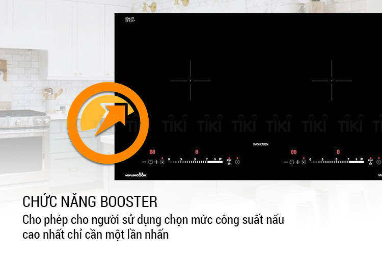 Bếp Âm Từ Đôi Kepler Cook KL 79IISN (73cm - 4200W) - Hàng Chính Hãng