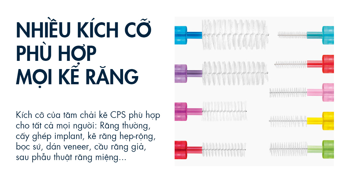 Tăm chải kẽ răng Curaprox CPS 457 có hộp (màu ngẫu nhiên) 4