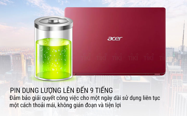 Laptop Acer Aspire 3 A315-54K-32SD NX.HFXSV.001 (Core i3-7020U/ 4GB DDR4 2133MHz/ 256GB SSD M.2 PCIE/ 15.6 FHD/ Win10) - Hàng Chính Hãng