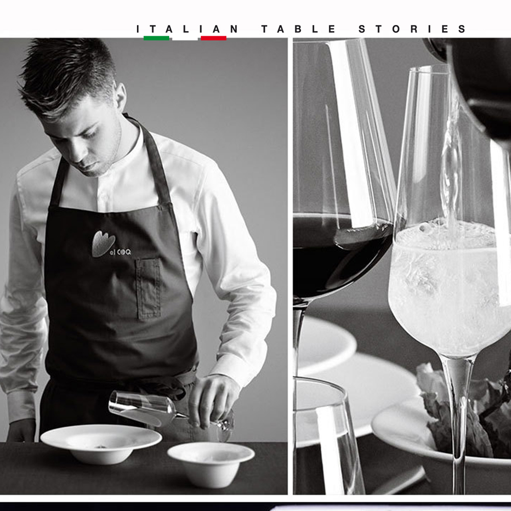 Ly uống rươ u sâm panh cao cấp,champagne thủy tinh, wine glass Inalto 280ml - Bormioli Rocco-2