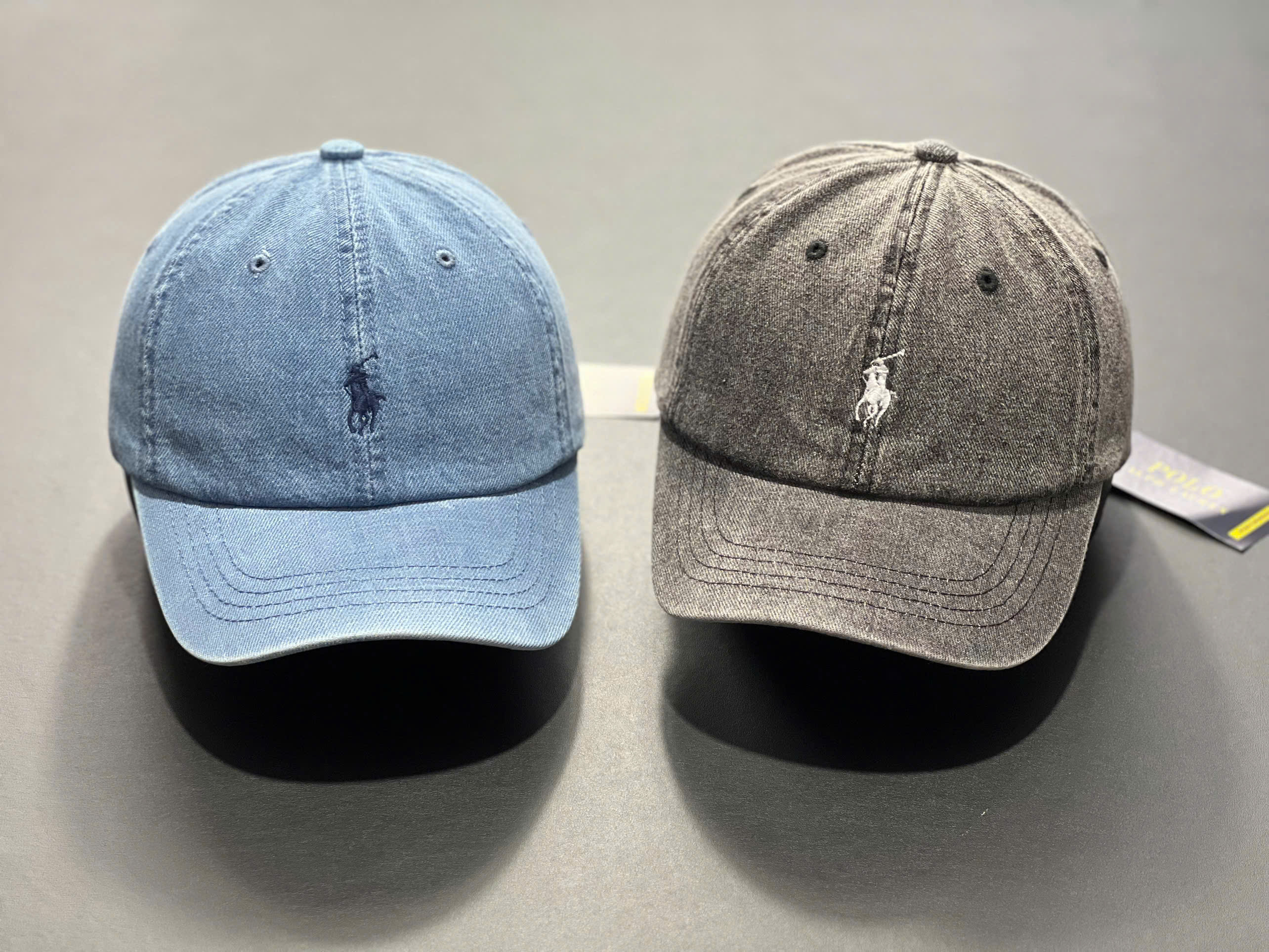 Nón kết, mũ lưỡi trai Polo phối vải jeans form đẹp thời trang đường phố
