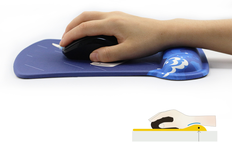 Miếng Lót Chuột Hoạt Hình Dễ Thương EXCO mermaid memory MSP011