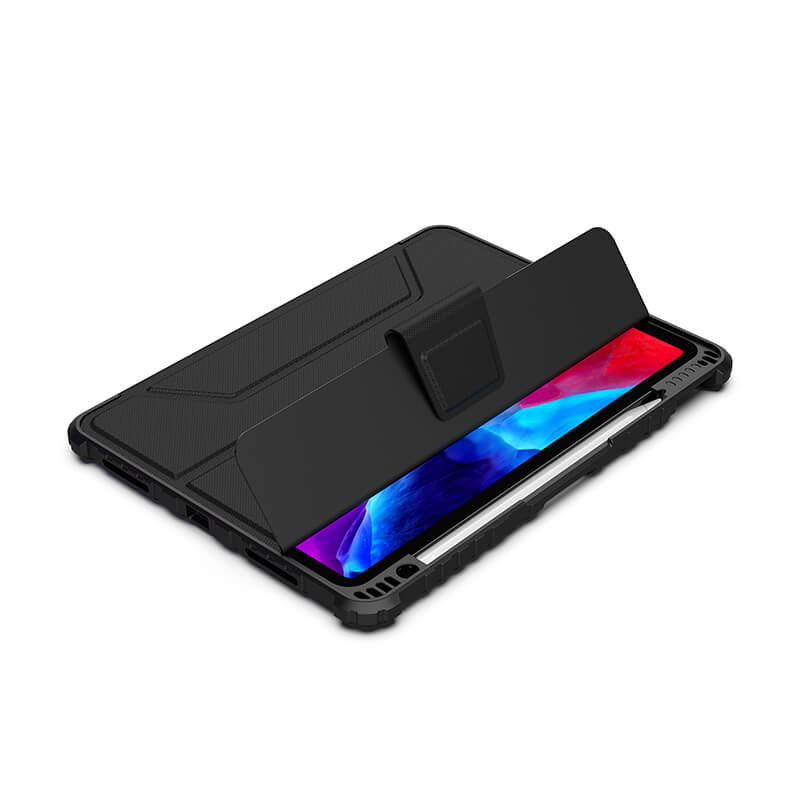 Bao da dành cho iPad Air 10.9/Air 4 có nắp bảo vệ camera Nillkin Bumper Leather -  Hàng chính hãng
