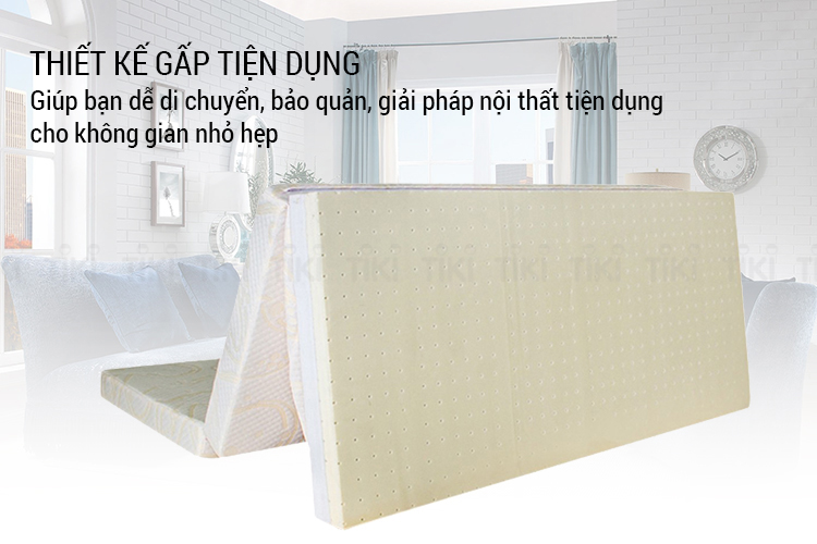 Nệm cao su gòn ép Vạn Thành Ultra Care (2cm gòn + 1cm cao su)