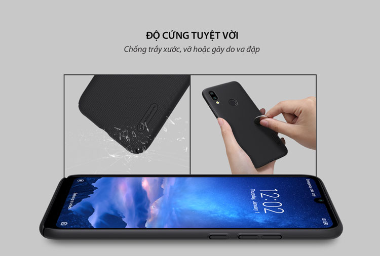 Ốp lưng Xiaomi Redmi 7/Y3 Nillkin Super Frosted Shield