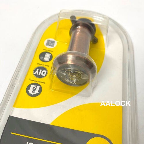 Mắt thần Yale V0401A góc nhìn 180 độ, loại ống nhòm cửa cao cấp của Mỹ
