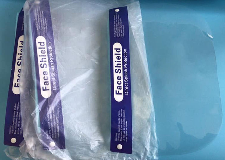 Tấm Kính Che Mặt Y Tế (Direct Splash Face Shield) - Điều Chỉnh Theo Kích Cỡ Đầu (Cho Trẻ Em Và Người Lớn)