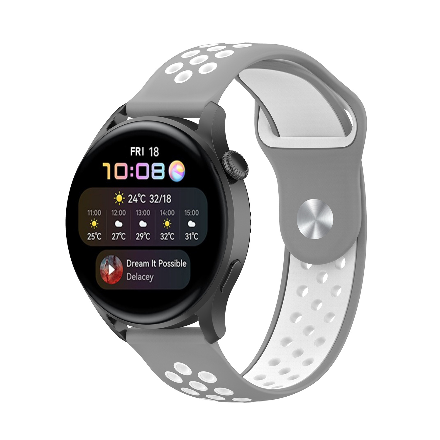 Dây đeo cho Huawei Watch 4/ 4 Pro/ 3/ 3 Pro - Dây thể thao 2 màu (DSK-2)
