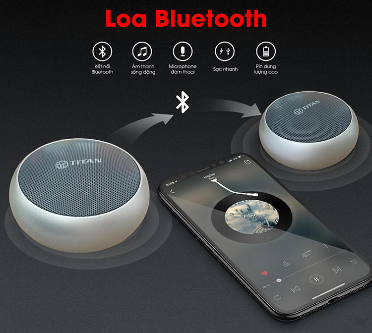 Loa Bluetooth TITAN Z2 - Hàng Chính Hãng
