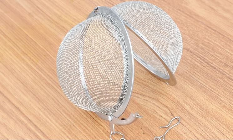 Dụng Cụ Lọc Trà Hình Cầu Inox Jirui series 304