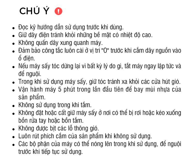 Máy Sấy Tóc Lock&Lock - Đen ENA146BLK 2000-2300W - Hàng chính hãng