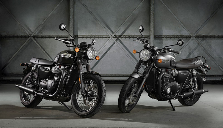 Xe Môtô Triumph Bonneville T100 Black - Đen Nhám