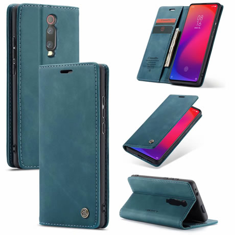 bao da bò thật dạng ví dành cho xiaomi redmi mi 9t hàng chính hãng caseme 11